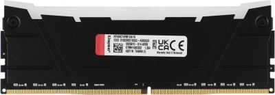 Память DDR4 16GB 3600MHz Kingston KF436C16RB12A/16 Fury Renegade RGB RTL Gaming PC4-28800 CL16 DIMM 288-pin 1.35В dual rank с радиатором Ret