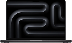 Ноутбук Apple MacBook Pro A3401 M4 Pro 14 core 24Gb SSD1Tb/20 core GPU 14.2" Liquid Retina XDR (3024x1964) macOS black WiFi BT Cam (MX2J3HN/A)