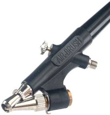 Аэрограф Patriot AB 200 20л/мин соп.:0.8мм бак:0.022л черный