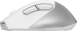 Мышь A4Tech Fstyler FB45CS Air белый оптическая 2000dpi silent беспров. BT/Radio USB 7but (FB45CS AIR USB (SILVER WHITE))