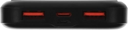 Мобильный аккумулятор Cactus CS-PBFSCA-10000 10000mAh 22.5W 4.5A 2xUSB-A/USB-C черный
