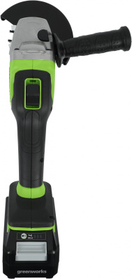 Углошлифовальная машина Greenworks GD24AGK4 10500об/мин рез.шпин.:M14 d=125мм (3200207UB)