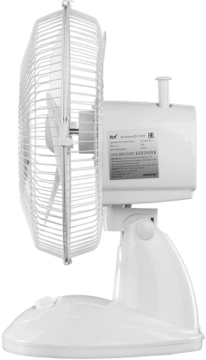 Вентилятор настольный RIX RDF-2200W 35Вт скоростей:2 белый