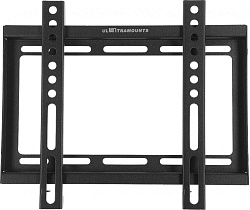 Кронштейн для телевизора Ultramounts UM811F черный 17"-43" макс.35кг настенный фиксированный
