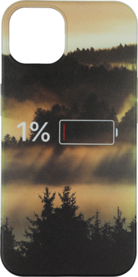 Чехол (клип-кейс) Gresso для iPhone 13 Meridian черный/бежевый (GR17AAAE8896)