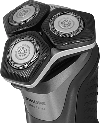 Бритва роторная Philips Series 5000 S5887/10 реж.эл.:3 питан.:аккум. серый