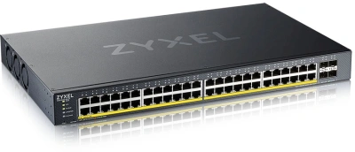 Коммутатор Zyxel NebulaFlex XGS1935-52HP-EU0101F (L2+) 48x1Гбит/с 4SFP+ 48PoE+ 375W управляемый