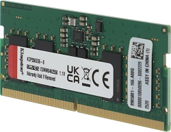Память DDR5 8GB 5600MHz Kingston KCP556SS6-8 RTL PC5-44800 CL46 SO-DIMM 262-pin 1.1В single rank Ret