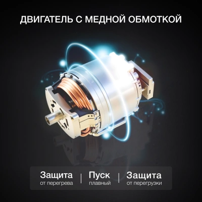 Миксер планетарный Hyundai HYM-S8551 1600Вт серебристый