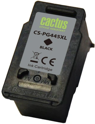 Картридж струйный Cactus CS-PG445XL PG-445XL черный (15мл) для Canon PIXMA MG2440/2540/2940/iP2840