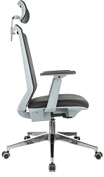 Кресло эргономичное Бюрократ MC-G615N-H черный Elastic-102 Neo Black сетка/ткань с подголов. крестов. алюминий