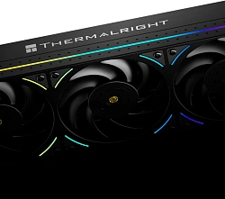 Система водяного охлаждения Thermalright Peerless Vision 360 UB Soc-AM5/AM4/1200/1700/1851 черный 4-pin 28.1dB Al Ret (P-VISION-UB-360-BL-ARGB)