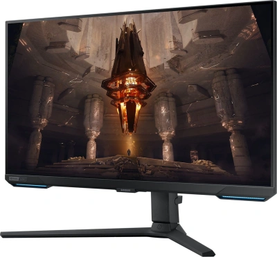 Монитор Samsung 28" Odyssey G7 S28BG700EI черный IPS LED 16:9 HDMI M/M полуматовая HAS Piv 300cd 178гр/178гр 3840x2160 144Hz FreeSync Premium Pro DP 4K USB 7кг