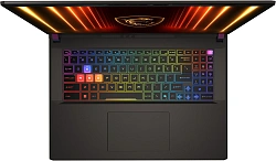 Ноутбук MSI Vector 17 HX AI A2XWHG-240XRU Core Ultra 9 275HX 32Gb SSD1Tb NVIDIA GeForce RTX5070Ti 12Gb 17" IPS QHD+ (2560x1600) FreeDOS grey space WiFi BT Cam (9S7-17S372-240)