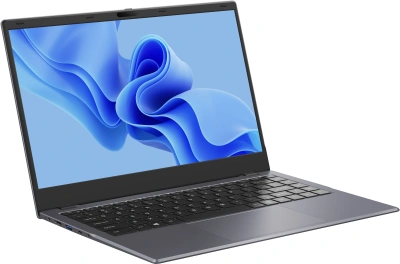 Ноутбук Chuwi GemiBook Xpro N-series N100 8Gb SSD256Gb Intel UHD Graphics 14.1" IPS FHD (1920x1080) Windows 11 Home grey WiFi BT Cam 5000mAh (1746155)