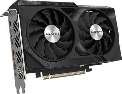 Видеокарта Gigabyte PCI-E 4.0 GV-N4060WF2OC-8GD NVIDIA GeForce RTX 4060 8Gb 128bit GDDR6 2475/17000 HDMIx2 DPx2 HDCP Ret