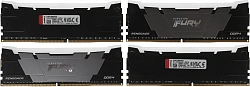 Память DDR4 4x8GB 3600MHz Kingston KF436C16RB2AK4/32 Fury Renegade RGB RTL Gaming PC4-28800 CL16 DIMM 288-pin 1.35В single rank с радиатором Ret
