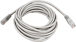 Патч-корд Rexant 18-1006 UTP RJ-45 вил.-вилка RJ-45 кат.5E 3м серый ПВХ