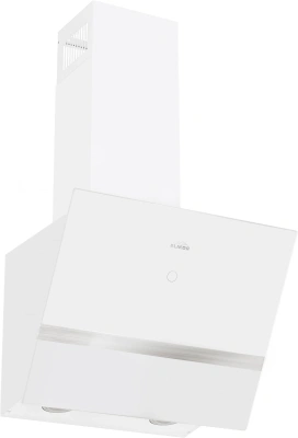 Вытяжка каминная Elikor WH 50 белый управление: сенсорное (1 мотор)