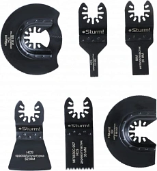 Набор насадок для инструмента Sturm! MF5630C-SET-U1 черный упак:6шт