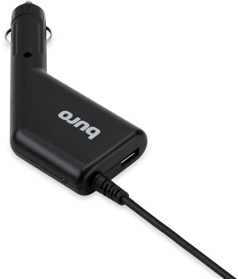 Блок питания Buro BUM-0170A90 автоматический 90W 15V-20V 11-connectors 4.5A 1xUSB 1A от прикуривателя LED индикатор