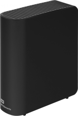 Жесткий диск WD USB 3.0 10Tb WDBWLG0100HBK-EESN Elements Desktop 3.5" черный