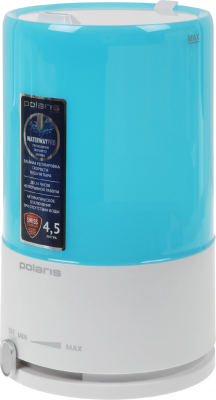 Увлажнитель воздуха Polaris PUH 7605 TF 25Вт (ультразвуковой) белый/голубой