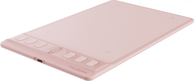 Графический планшет Huion Inspiroy H641P USB Type-C розовый