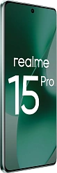 Смартфон Realme RMX5101 15 Pro 512Gb 12Gb зеленый моноблок 3G 4G 6.78" 1264x2780 Android 15 50Mpix 802.11 a/b/g/n/ac/6 NFC GPS GSM900/1800 GSM1900