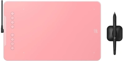 Графический планшет XPPen Deco 01 V3 USB розовый