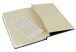 Блокнот Moleskine CLASSIC QP061 Large 130х210мм 240стр. клетка твердая обложка черный