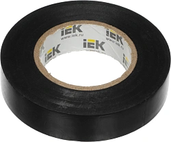 Изолента IEK UIZ-13-10-K02 ш.15мм 20м черный