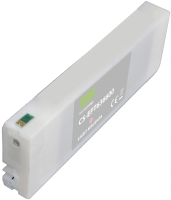 Картридж струйный Cactus CS-EPT636600 T6366 св.пурп.пигм. (700мл) для Epson Stylus PRO 7700/7890/7900/9700 с чипом