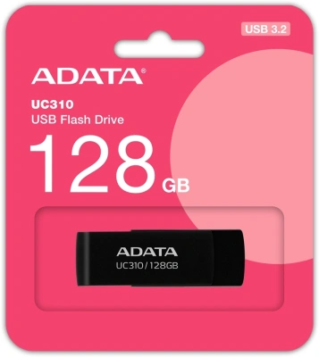 Флеш Диск A-Data 128GB UC310 UC310-128G-RBK USB3.2 черный