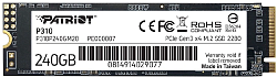 Накопитель SSD Patriot PCIe 3.0 x4 240GB P310P240GM28 P310 M.2 2280