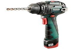 Винтоверт Metabo PowerMaxx SB аккум. патрон:быстрозажимной (кейс в комплекте) (600385500)