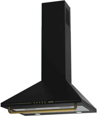 Вытяжка каминная Gorenje Classico WHC63CLB антрацит управление: кнопочное (1 мотор)