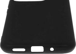 Чехол (клип-кейс) BoraSCO для Xiaomi Redmi 10A Silicone Case черный (70445)