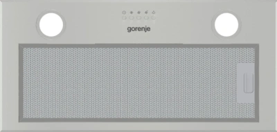 Вытяжка встраиваемая Gorenje BHI626E6X нержавеющая сталь управление: кнопочное (1 мотор)