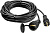 Удлинитель силовой Stayer 55026-10 3x1.5кв.мм 1розет. 10м КГ без катушки черный