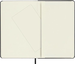 Блокнот Moleskine CLASSIC QP052 Medium 115x180мм 208стр. нелинованный твердая обложка черный