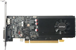 Видеокарта Zotac PCI-E 3.0 1030 2GB LP GDDR5 NVIDIA GeForce GT 1030 2Gb 64bit GDDR5 1227/6000 DVIx1 HDMIx1 HDCP Ret low profile