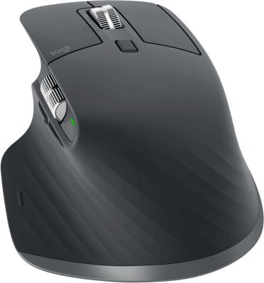 Мышь Logitech MX Master 3S графитовый оптическая 8000dpi беспров. BT/Radio USB 5but (910-006559)
