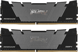 Память DDR4 2x8GB 3600MHz Kingston KF436C16RB2K2/16 Fury Renegade Black RTL Gaming PC4-28800 CL16 DIMM 288-pin 1.35В dual rank с радиатором Ret