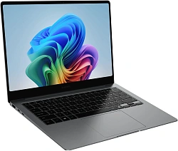 Ноутбук Samsung Galaxy Book 5 Pro NP960 Core Ultra 7 256V 16Gb SSD512Gb Intel Arc 140V 14" AMOLED Touch 2.8K (2880x1800) Windows 11 Home grey WiFi BT Cam (NP940XHA-LG2IN)