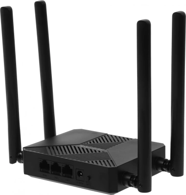 Роутер беспроводной Mercusys MR62X AX1500 10/100/1000BASE-TX черный