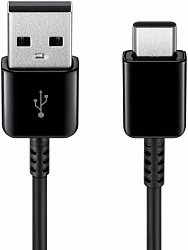Кабель Samsung EP-DG930MBRGRU USB (m)-USB Type-C (m) 1.5м черный (упак.:2шт)