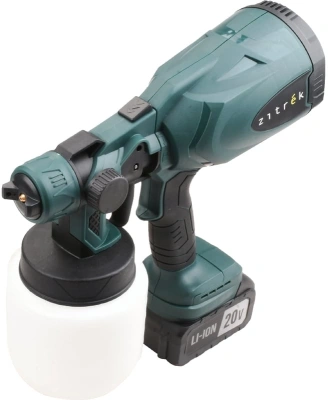 Краскопульт Zitrek ZKSG 20 Li бак:800мл 800мл/мин