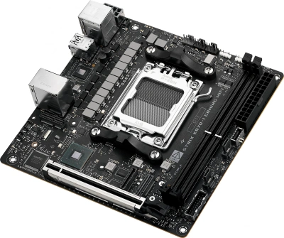 Материнская плата Asus ROG STRIX X870-I GAMING WIFI SocketAM5 AMD X870 2xDDR5 mini-ITX AC`97 8ch(7.1) 2.5Gg RAID+HDMI