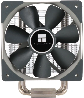 Устройство охлаждения(кулер) Thermalright Macho 120 Rev.B Soc-AM4/AM3+/1150/1151/1200/2011/2066/1700 черный 4-pin 19-25dB Al+Cu Ret (MACHO-120-B)